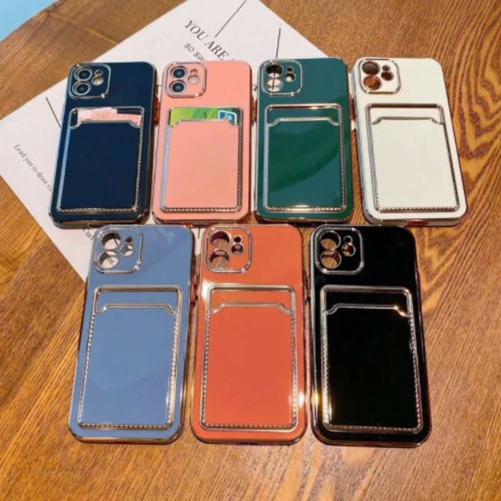 NEW iPhone 12/11/Pro/Max Luxury Card Holder case